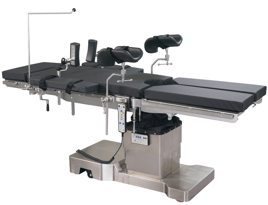 Electric hydraulic operating table